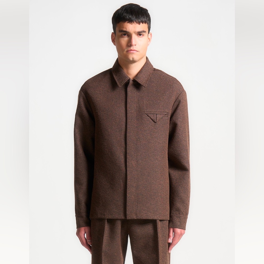Brown Two-Piece Suit Set - Picture 9 of 11